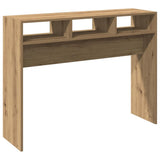 Console Table Artisan Oak 105x30x80 cm Engineered Wood 856623