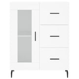 Highboard White 69.5x34x180 cm Engineered Wood 3199953