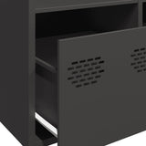 Highboard Black 68x39x103.5 cm Steel 851382