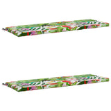 2-Piece Bench Cushions SOEST 2 pcs 100% Polyester Multicolour 949465