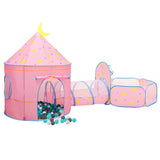 Children Play Tent with 250 Balls Pink 301x120x128 cm 3107737