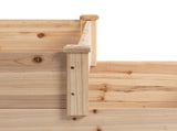 470L Raised Garden Bed, 3-Tier Planter Kit, Elevated Wooden Planters for Garden, Yard & Patio, x T3398P314695