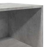 Highboard Concrete Grey 40x41x185 cm Engineered Wood 3281669