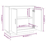 ZNTS Sideboard Sonoma Oak 80x40x75 cm Engineered Wood 811820