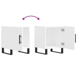 Bedside Cabinets 2 pcs White 40x40x50 cm Engineered Wood 827613