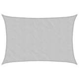 Sun Shade Sail Light Grey 4.5x3 m 100% Polyester Oxford 4000546