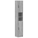 3 Piece Bathroom Cabinet Set UTRECHT Engineered Wood 3417897