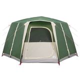Cabin Tent 6-Person with Roof Green 425 x 396 x 222 cm 42004023