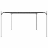 Gazebo Anthracite 4x4 m 180 g/m Fabric and Steel 362465