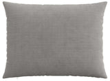 Cushion Cover 6 pcs HEERLEN Light Grey 65 x 65 cm Corduroy 912934