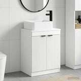 Bathroom Furniture Set White Engineered Wood 3404222