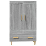 Highboard Grey Sonoma 70x31x115 cm Engineered Wood 817484