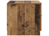 Bedside Cabinet 2 pcs Old Wood 45 x 39 x 50cm Engineered Wood 880507
