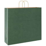 ZNTS Paper Bags 50 pcs with Handles Green 54x15x49 cm 4101724