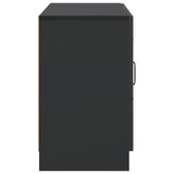 Sideboard with Drawer Black 89 x 34.5 x 57 cm Engineered Wood 895806