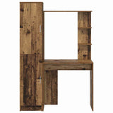 Desk 2 pcs Old Wood 3337287