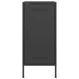 Sideboards 2 pcs Black 36x39x79 cm Steel 843013
