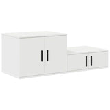 Storage Cabinet 2 pcs White 108 x 41 x 40 cm Engineered Wood 866667