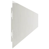 Lawn Edgings 50 pcs 10x103 cm Stainless Steel 860140
