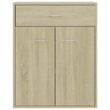 Sideboard Sonoma Oak 60x30x75 cm Engineered Wood 800714