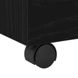 File Cabinet Black Oak 45 x 38 x 54 cm Engineered Wood 862771