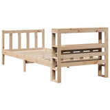 Bed Frame without Mattress 90x190 cm Single Solid Wood Pine 3305890