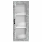 Wall Glass Cabinet PORTO Concrete Grey 40 x 31 x 100 cm 885448