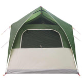 Tunnel Tent with Roof Green 8-Person Polyester and Steel 42028657
