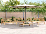 Pallet Sofa Set Natural Wood Solid acacia wood Medium Modular 3209312