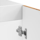 Sink Base Cabinet Kalmar Old Wood 80x46x81.5 cm Engineered Wood 853455