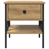 Bedside Cabinet with Drawer 2 pcs Artisan oak 40 x 42 x 45 cm 871225