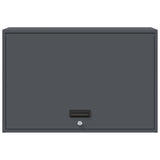 Wall Cabinet for Garage with Gas-lift Door Anthracite 883266
