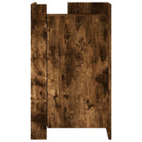 Sideboard Smoked Oak 45x35x75 cm Engineered Wood 848399