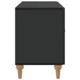 TV Cabinet Black 99 x 34.5 x 50 cm Engineered Wood 894256