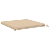 4-Piece Seat Cushions SOEST 4 pcs 100% Polyester Cream 944840