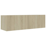 TV Cabinets 4 pcs Sonoma Oak 100x30x30 cm Engineered Wood 3078956