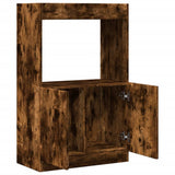 Highboard Smoked Oak 63x33x100 cm Engineered Wood 855101