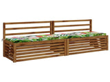 2-Piece Bench Cushions SOEST 2 pcs 100% Polyester Multicolour 949175