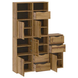 Side Cabinets 5 pcs "ODDA" 40x24x79 cm Solid Wood Pine 3365356