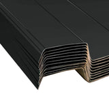 Roof Panel 12 pcs Anthracite 129 x 45 cm Galvanised steel 42047075