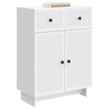 Sideboard with Drawer White 66 x 34.5 x 90 cm Engineered Wood 893945