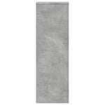 Plant Stands 2 pcs Concrete Grey 33x33x100 cm Engineered Wood 3307885