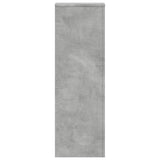 Plant Stands 2 pcs Concrete Grey 33x33x100 cm Engineered Wood 3307885