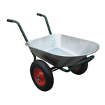 ZNTS Gardening Tool Wheelbarrow Two Wheels 66 L 40979