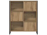 Book Cabinet Artisian Oak 68 x 30 x 108.5 cm Engineered Wood 886545
