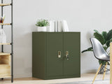 Storage Cabinet Olive Green 60 x 40 x 90 cm Steel 891728