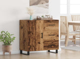 Sideboard Old Wood 69.5 x 34 x 90 cm Engineered Wood and Iron 881540