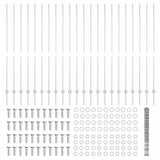 Wild Fence with Posts 50 x 1.6 m 3337163
