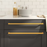 Cabinet Handles 10 pcs Gold 480 mm Stainless Steel 3203674