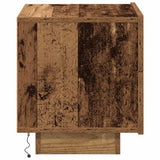 Bedside Cabinet Old Wood 70 x 36 x 40.5 cm Engineered Wood 863063